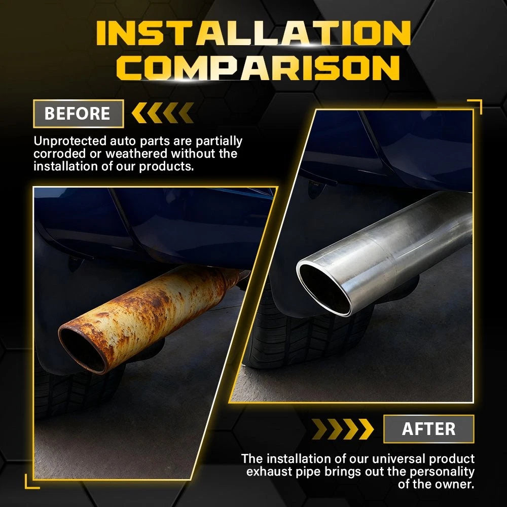 Stainless Steel Exhaust Tail Pipe Tip for Make Model (YYYY–YYYY)