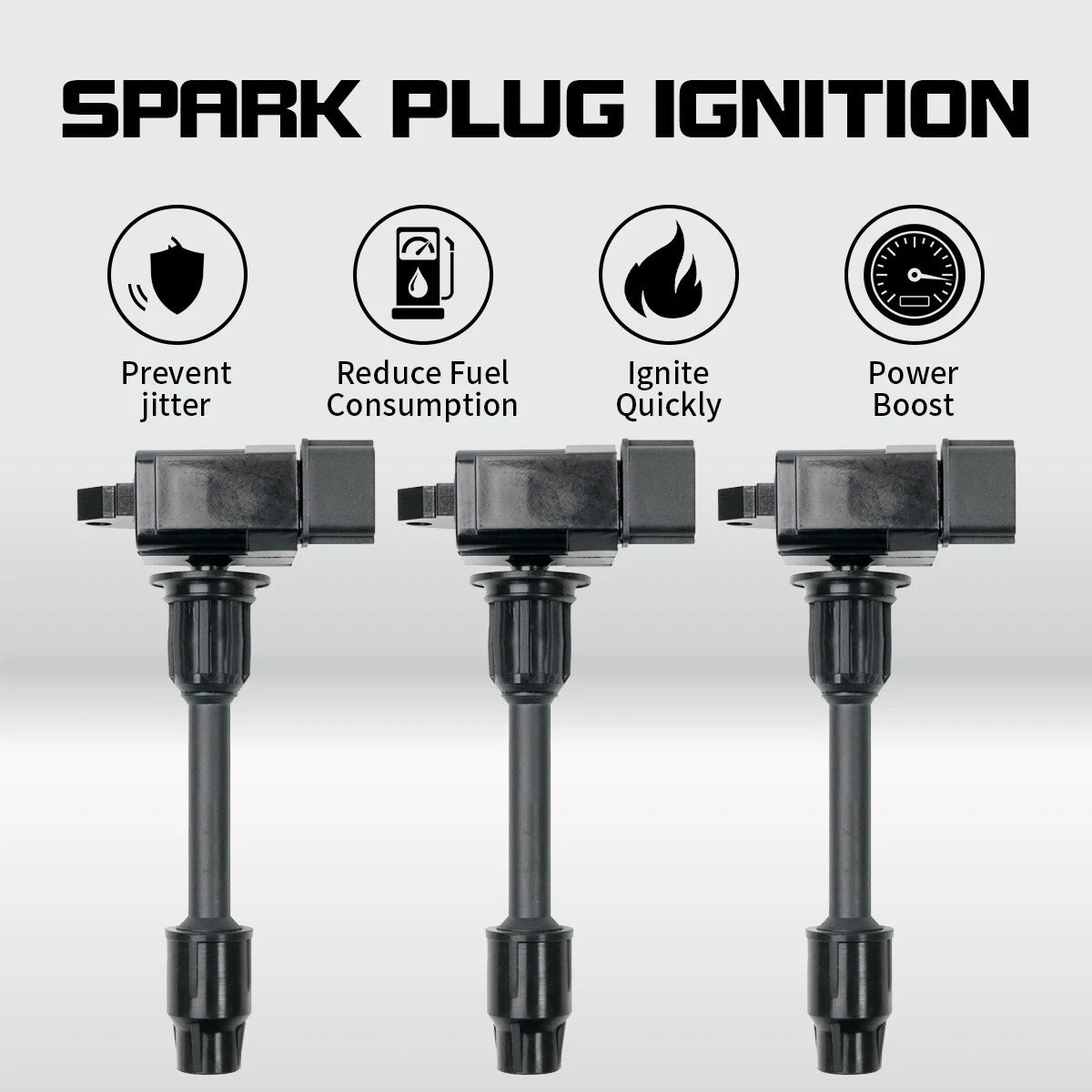 Set of 3 Ignition Coils for Nissan Maxima Infiniti I30 (2000–2001) UF363