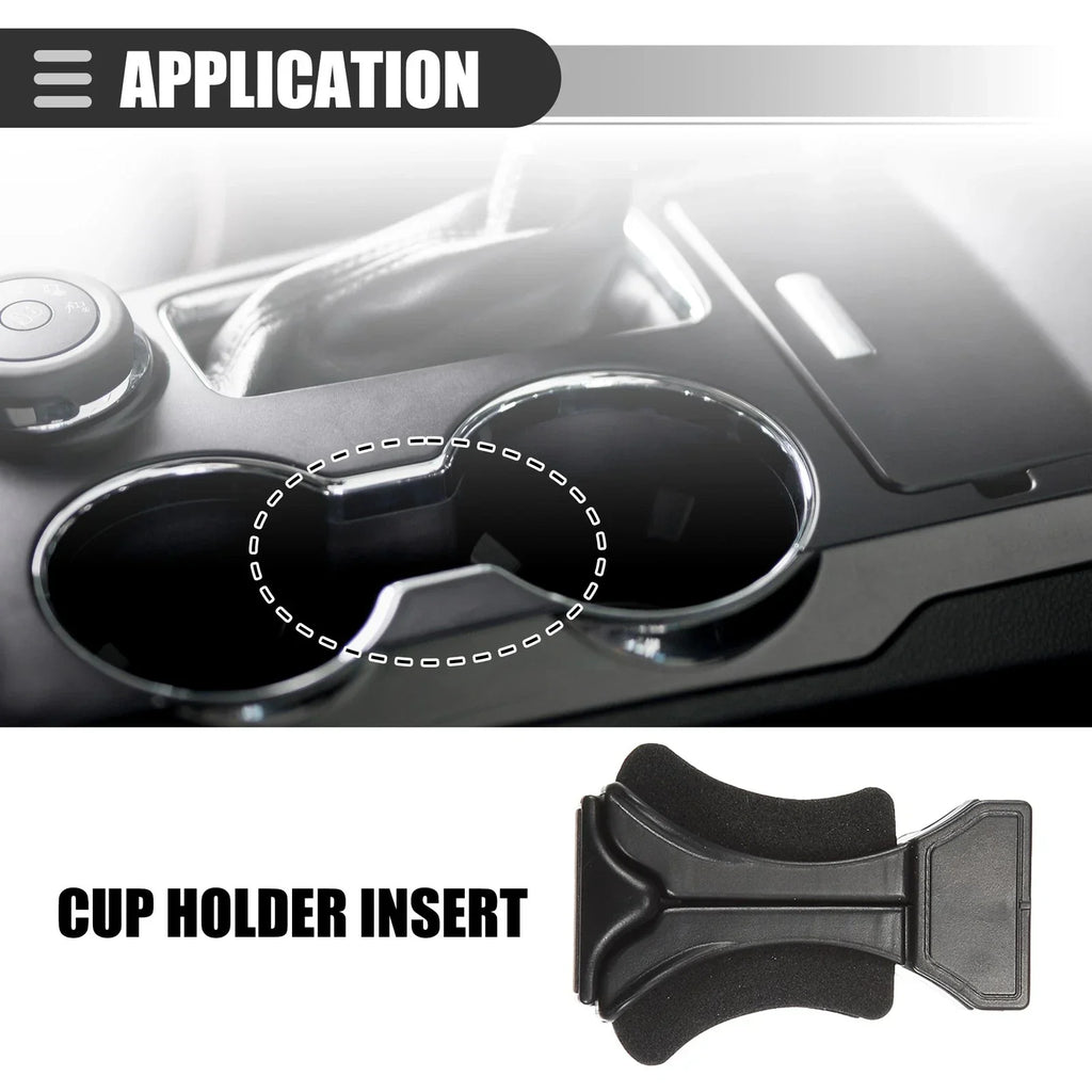 Cup Holder Insert for Lexus GX470 (2003-2009) - Black Plastic Foam