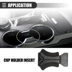 Cup Holder Insert for Lexus GX470 (2003-2009) - Black Plastic Foam