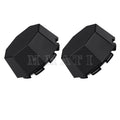 Set of 2 Black Hub Caps Cover for Polaris Sportsman 570 (2015–2025)