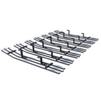 Stainless Chrome Vertical Billet Grille Insert for Jeep Wrangler (1997-2006)