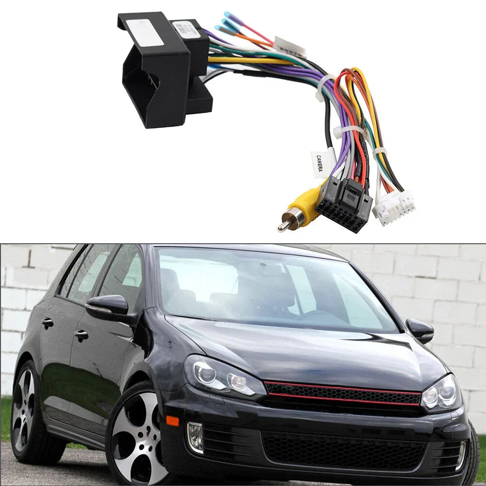 16pin Power Cable Adapter for Skoda VW Golf