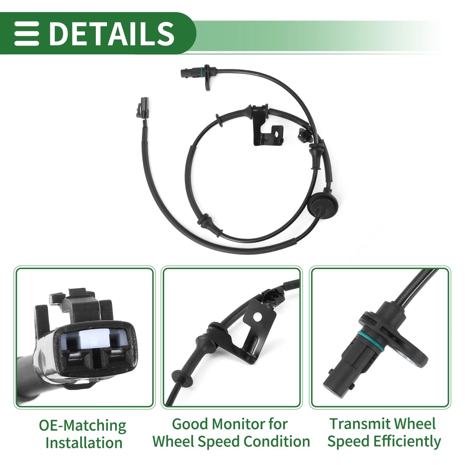 ABS Wheel Speed Sensor No. 599103X360 for Hyundai Elantra (2015–2016)