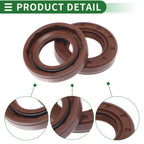 Set of 5 Oil Seal Rotary Shaft Seal FKM Rubber 20x35x7mm