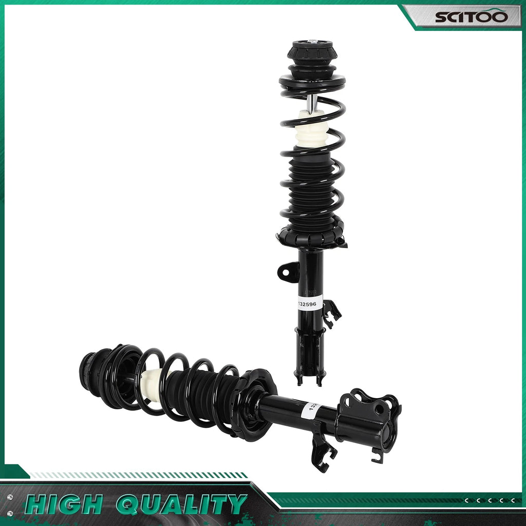 Front Complete Struts w/ Springs Assembly for Nissan Versa Note (2012–2019)
