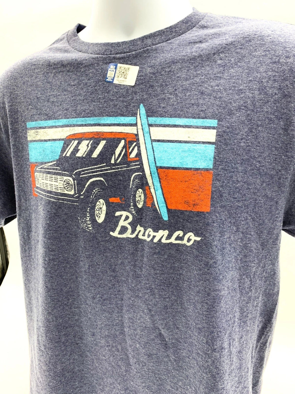 Heather Blue T-Shirt Replacement for Ford Bronco Surfboard Scene (2021–2024)