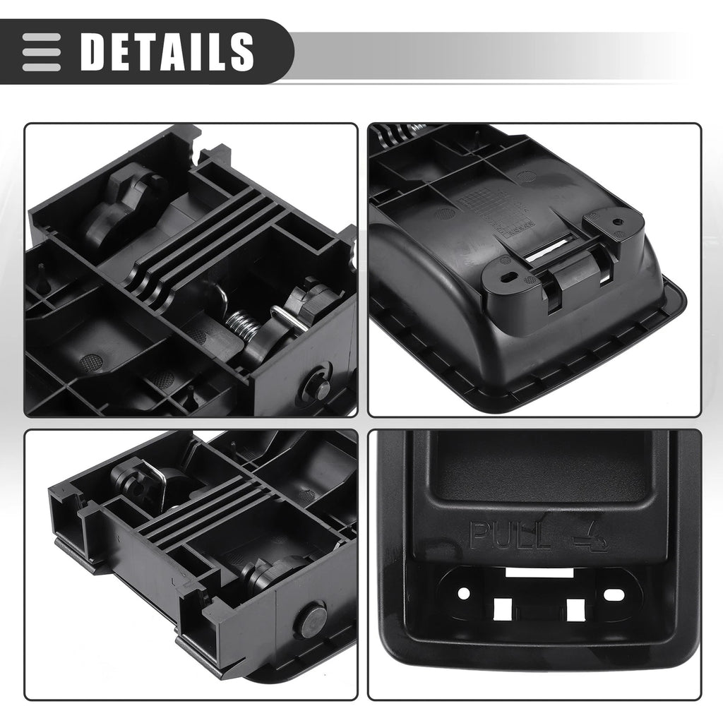 Seat Latch Release Handle for Toyota Sienna (2014–2018) No. 7290908011C0 Black