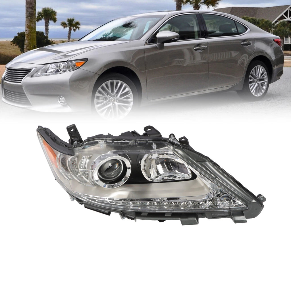 Halogen Headlight for Lexus ES ES300H ES350 (2013–2015) Right Passenger Side