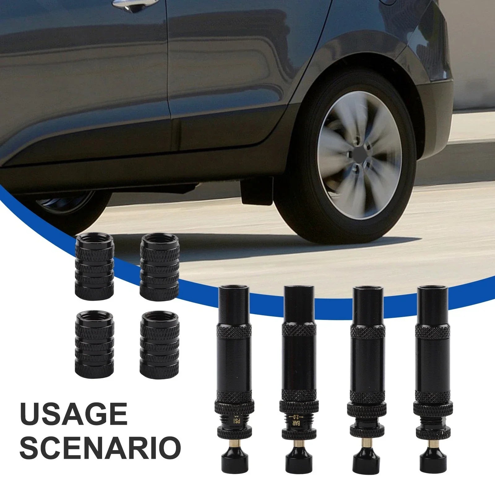 Tire Deflator / 10 PSI / Flexible Pressure Adjustment for Cars