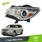 Driver Side Headlight for Buick Enclave (2013–2017) HID/Xenon LED DRL