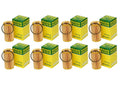 Set of 8 Engine Oil Filters for VW Beetle Bora Eos Golf Jetta Audi A3 A4 (2000–2023)