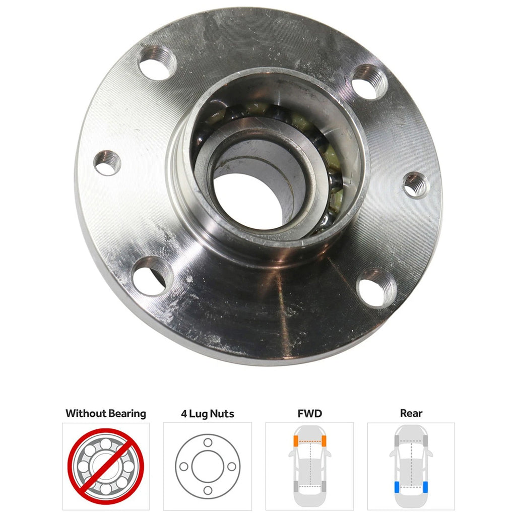 Wheel Hubs for Dodge Ram 1500 2500 3500 (2002-2009)