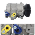 A/C Compressor with Clutch for Audi A4 A6 A8 Quattro S6 S4 S8 (1996–2009)