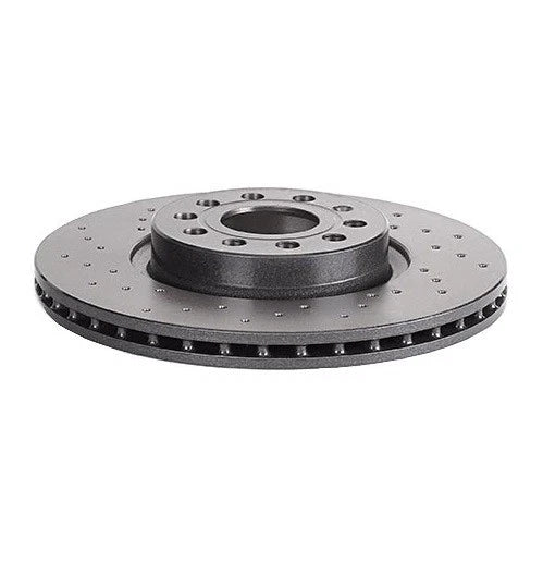 Brembo Xtra Drilled Brake Disc Rotors Kit for Audi A3 VW Golf Jetta (–)