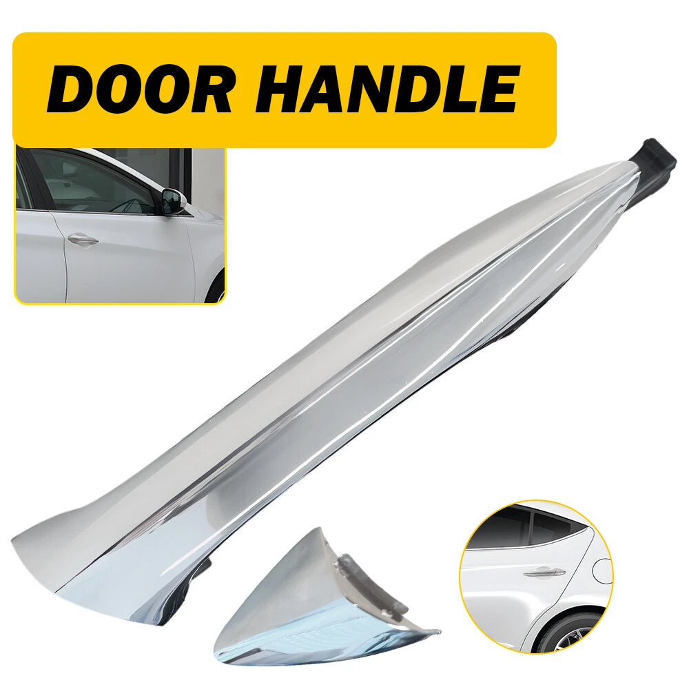 Chrome Front Right Passenger Exterior Door Handle for Hyundai Elantra (2011–2016)