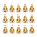 15Pcs Carburetor Main Jet Repair Parts for Mikuni VM22 VM24 VM26 VM30