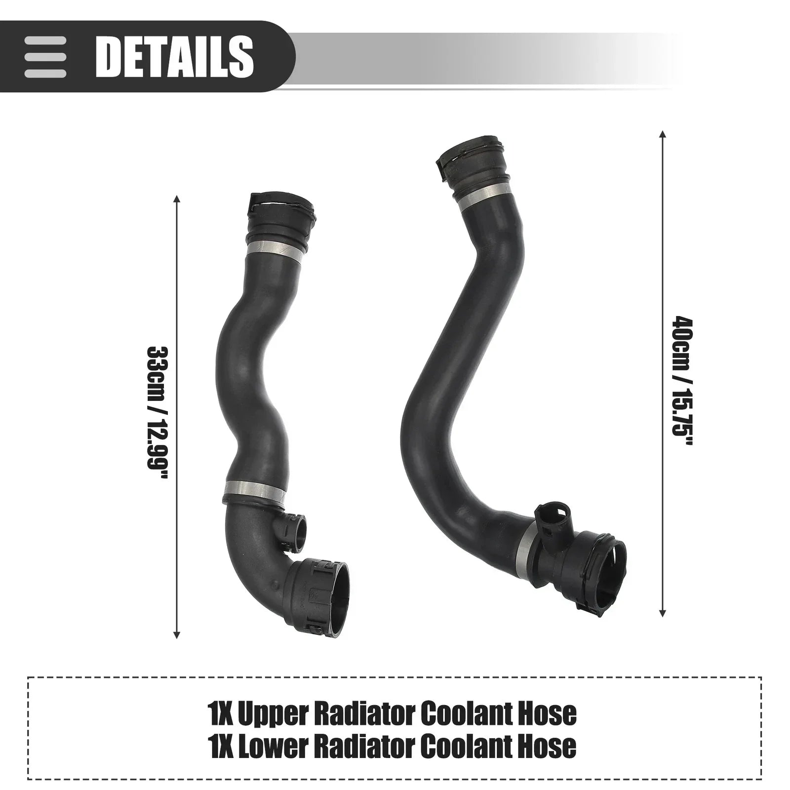 Coolant Radiator Hose Set BMW 323 325 328 330