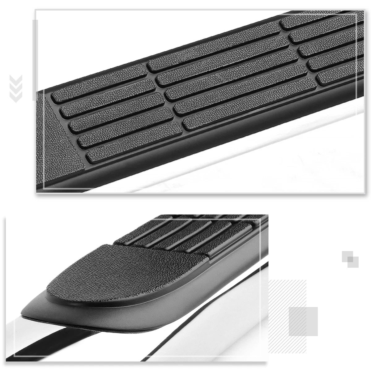 3" Side Step Nerf Bar Running Board Chrome for Ford F150 (2009–2014)