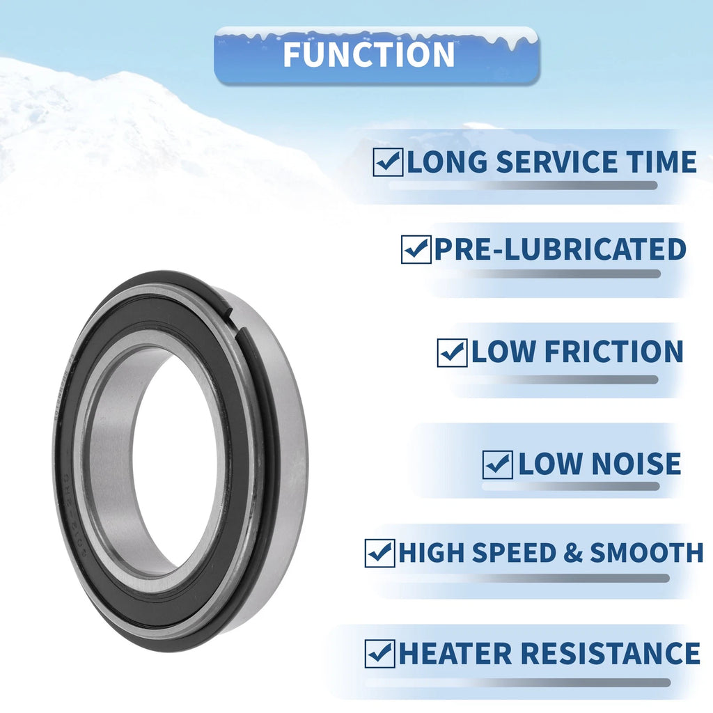 6012NR2RS Deep Groove Ball Bearing for Scooter Skateboard (60x95x18mm)