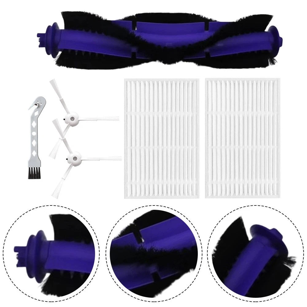 Side Brush Filter Set for Narwal Freo S Robot Vacuum