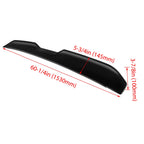 Dodge Challenger Rear Trunk Spoiler Wing Matte Black (2008-2017)