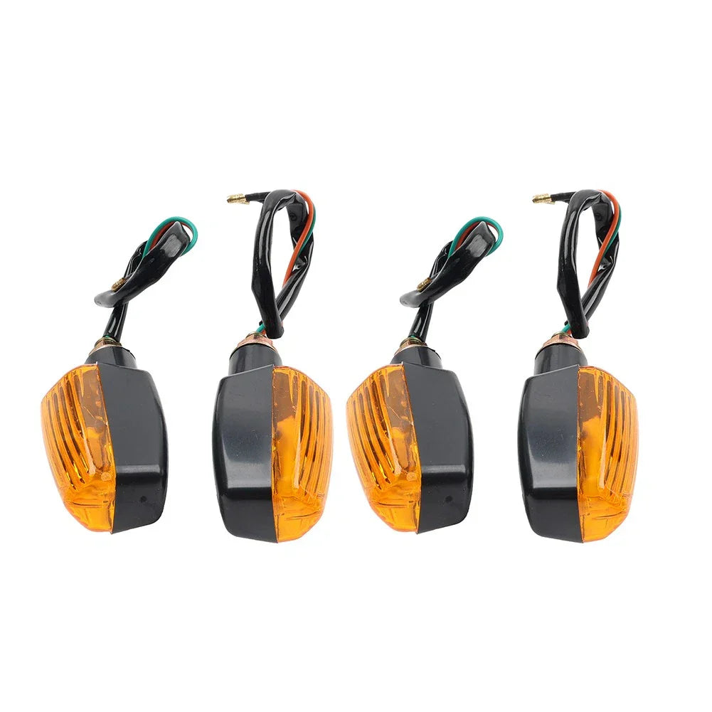Yellow Indicator Flasher Blinkers for Suzuki GSF600 GSF650 GSF1200 (1995-2006)