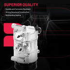 AC Compressor w/ Clutch CO4573JC for Audi A3 2.0L, Volkswagen Jetta (2006–2013)