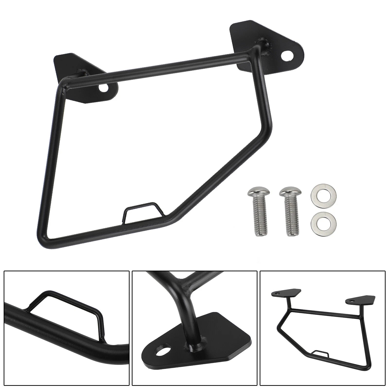 Right Black Saddlebag Support Mount Bracket for Honda CM/CMX 250/300/500 (2017–2022)