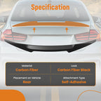 Carbon Fiber Rear Spoiler for BMW F36 430i 435i 440i (2014–2020)
