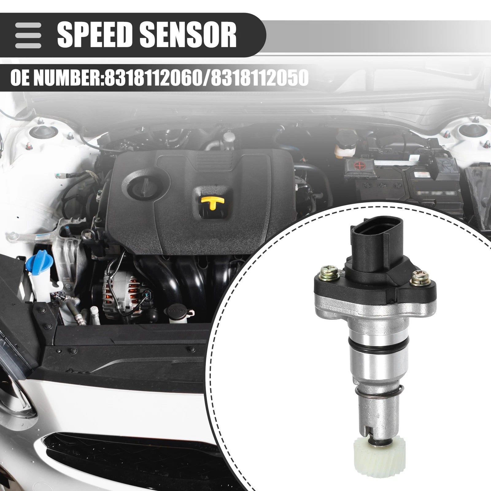Transmission Speed Sensor for Toyota RAV4 (1996–2000) No. 83181-12060/83181-12050
