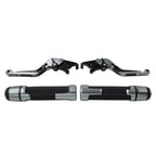 Folding Extendable Brake Clutch Lever Grip for Honda CRF1000L/1100L (2016–2023)