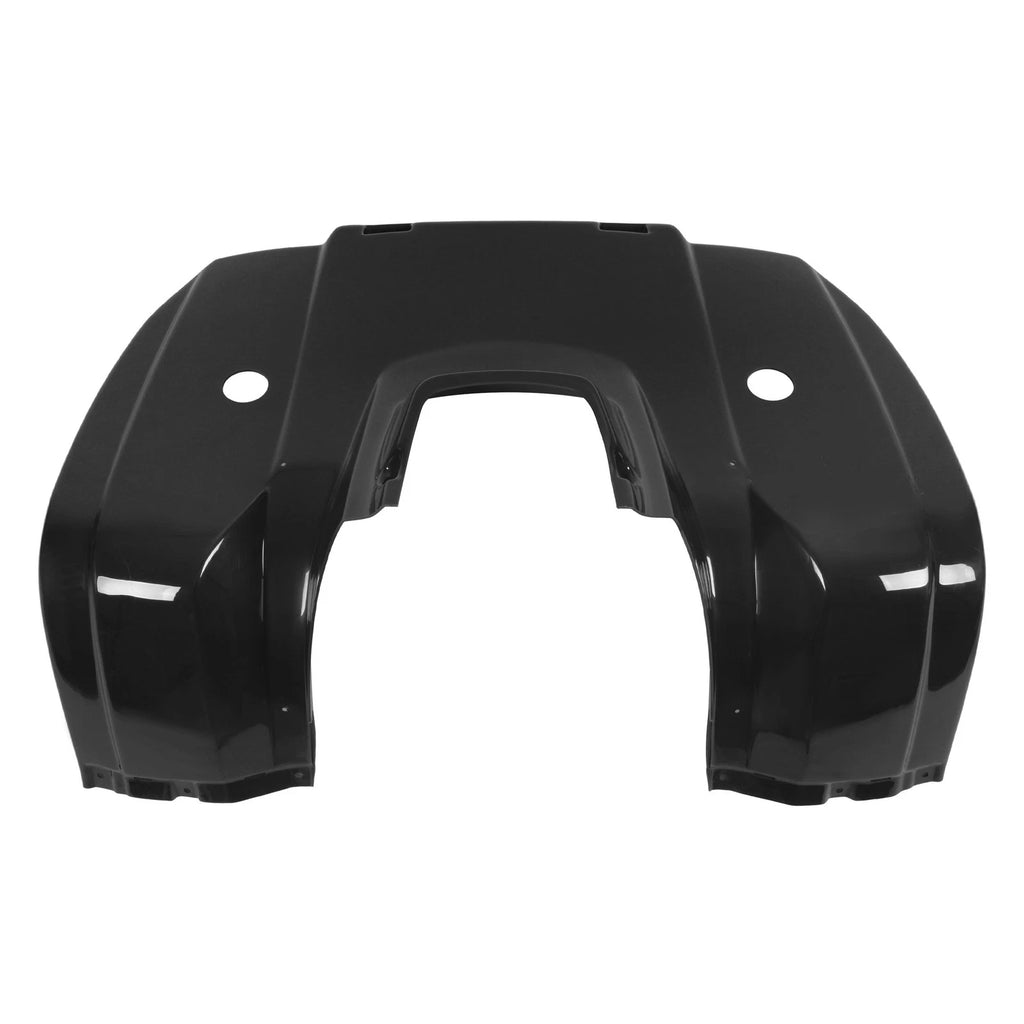 Set of 2 Black ABS Plastic Front Fender Flaps for Honda TRX300 (1988–2000)