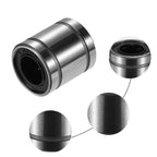 10 Pcs LM8SUU Linear Ball Bearings for Cars (8mm ID, 15mm OD, 17mm Length)