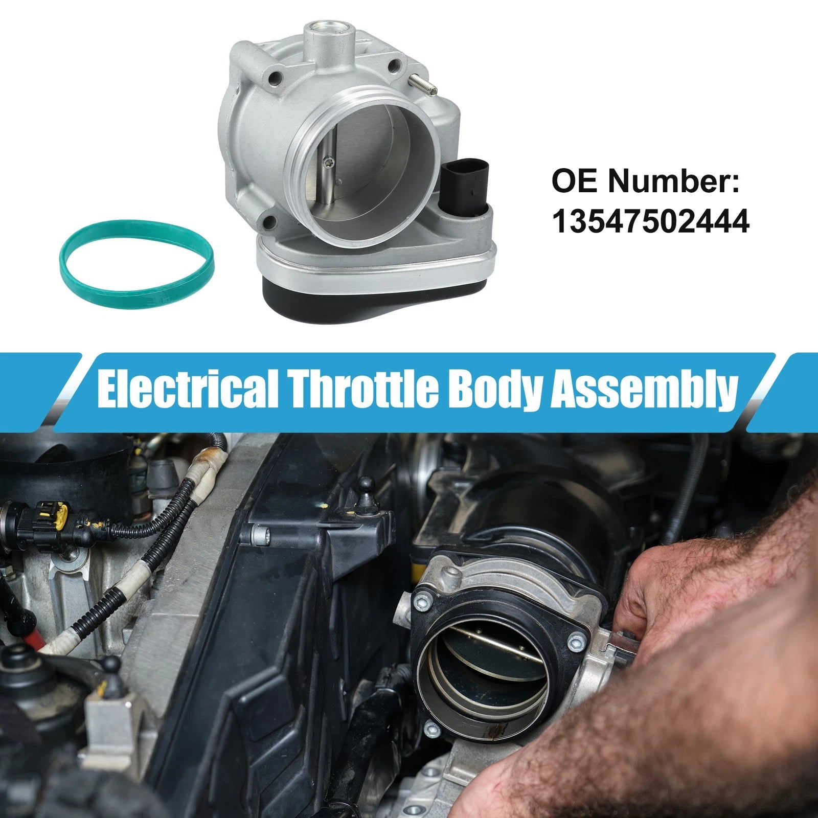 Electronic Throttle Body Assembly No. 13547502444 for BMW 325i (2001–2005)