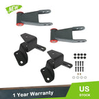 4" Drop Kit Leveling Lowering Shackles Hangers for Ford F150 F100 (1973–1996)