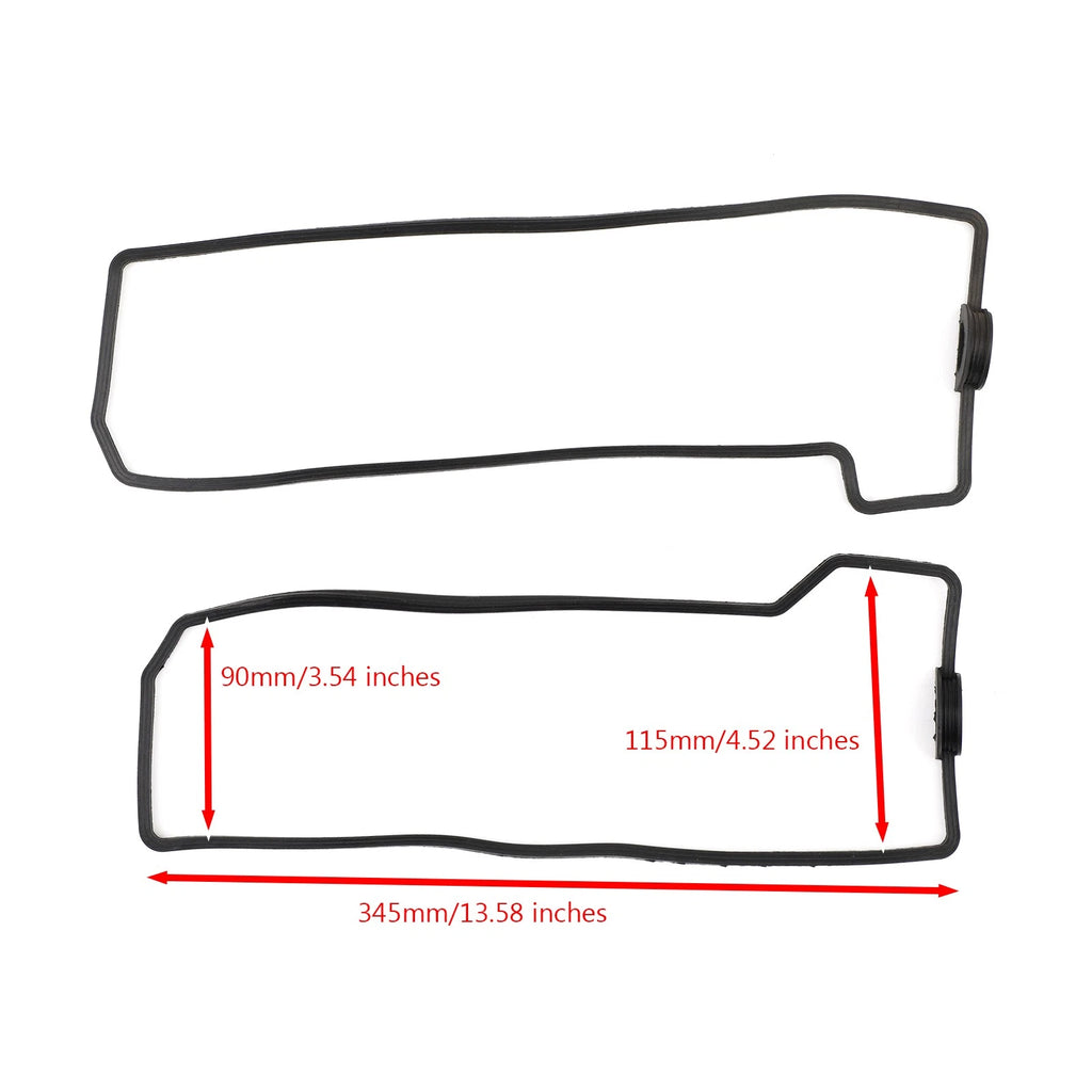 Cylinder Head Cover Gasket for Honda GL1800 Goldwing (2001–2010) 12491-MCA-000 12391-MCA-000