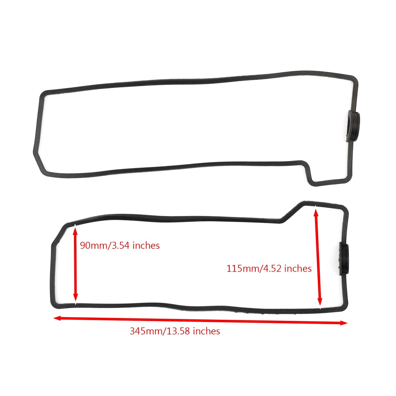 Cylinder Head Cover Gasket for Honda GL1800 Goldwing (2001–2010) 12491-MCA-000 12391-MCA-000