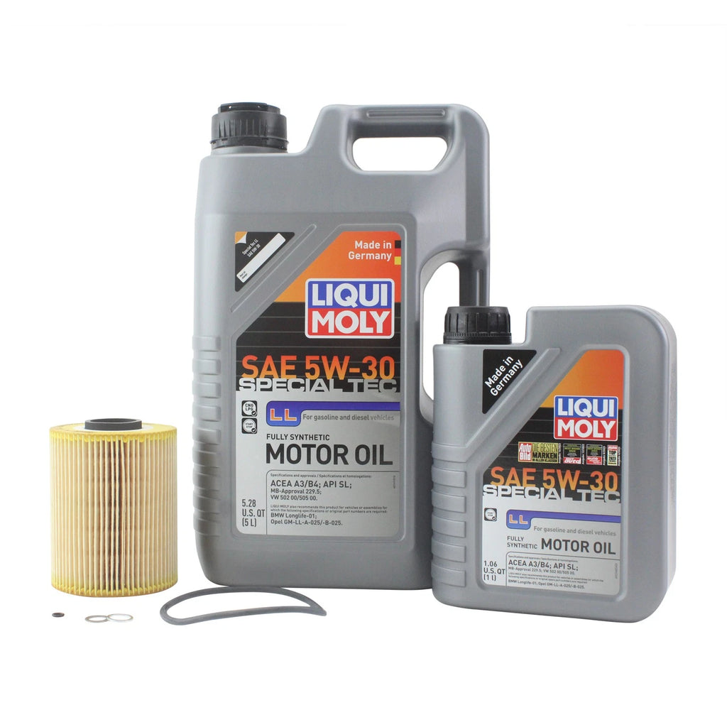 6L Liqui Moly Special Tec LL 5W-30 Oil Change Kit for BMW M50/M50TU (1990–1995)