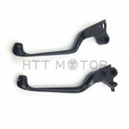 Black Skull Brake Clutch Levers for Harley Fat Boy Dyna Road King (1990–2023)