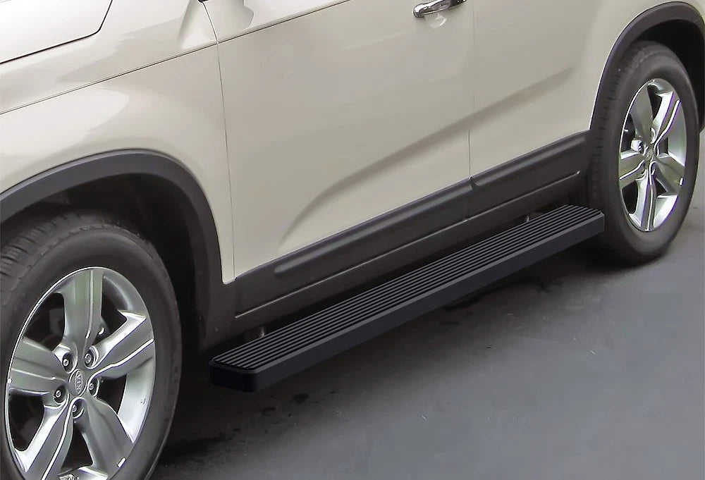 iBoard Running Boards for Kia Sorento (2011–2013) - 5 Inch Matte Black