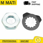 Front Sprocket Lock Nut w/Holder Washer for Yamaha Raptor 660R (2001–2005) 9021521256
