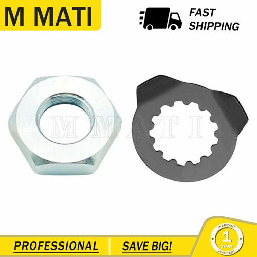 Front Sprocket Lock Nut w/Holder Washer for Yamaha Raptor 660R (2001–2005) 9021521256