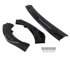 Front Bumper Lip Kit for Toyota Camry SE/XSE (2018–2020) Gloss Black