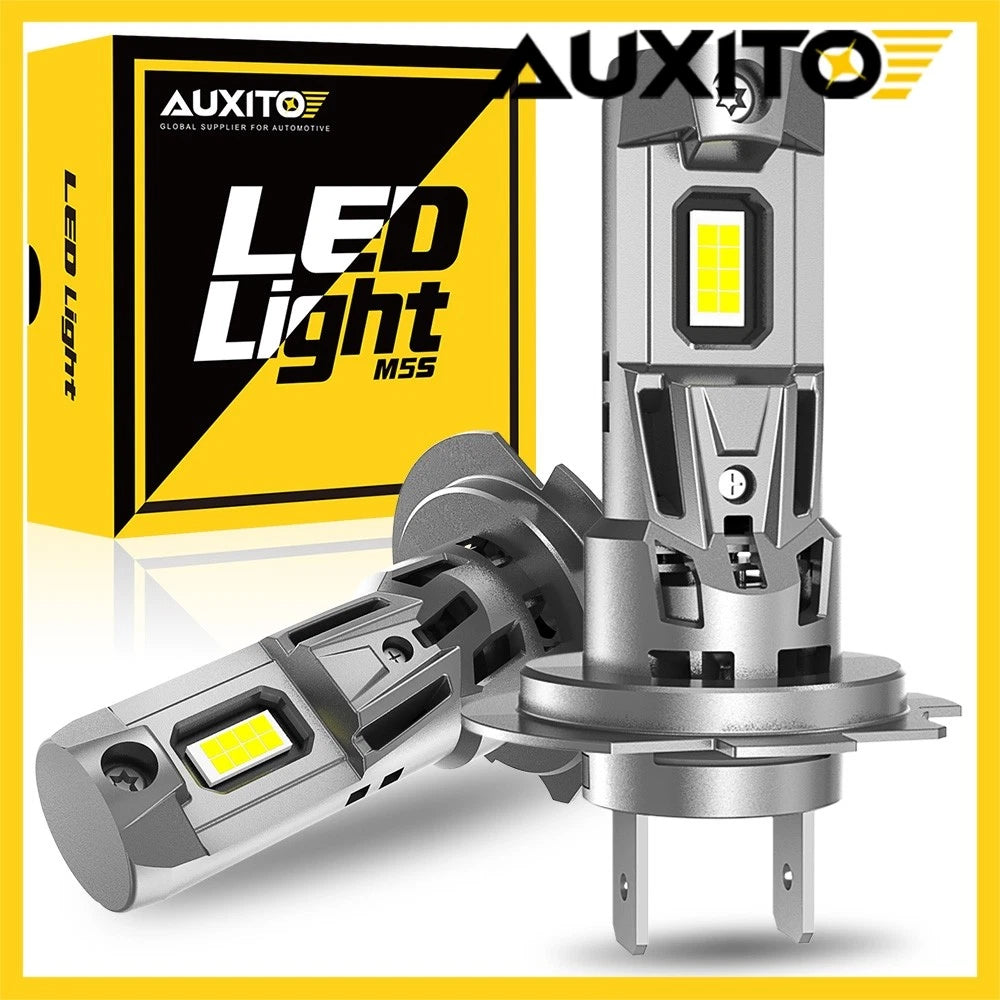 H7 LED Light Bulbs for High Low Beam (6500K, 120W, 22000LM)