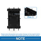Power Window Switch for Volkswagen Jetta, Santana (No. 34D959855)