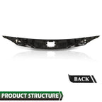 Front Bumper Upper Grille for Toyota Sienna (2021–2022) with Chrome Trim