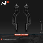 2X Front Outer Tie Rod End for Mercedes-Benz CLA250 (2020–2022)