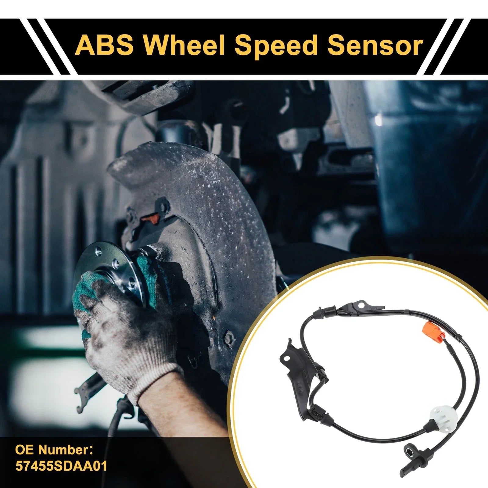 ABS Wheel Speed Sensor for Honda Accord Front Left (2003-2007)
