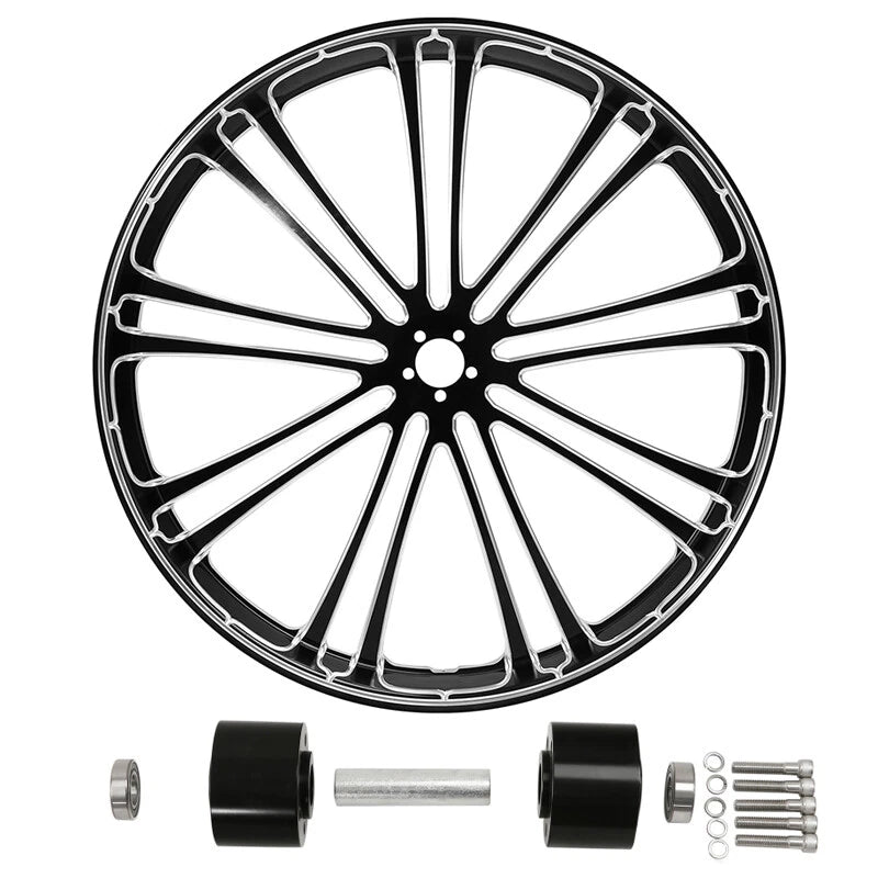 30" Front Wheel Rim Dual Disc Hub for Harley Street Road Glide (1997–2021)